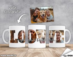 Hrnek 330 ml - 0108 - Love you for ever